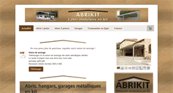 Desktop Screenshot of abrikit.fr