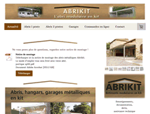 Tablet Screenshot of abrikit.fr